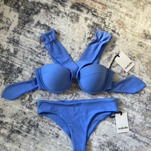 NWT Arabella London Bardot Bikini - Picture 3 of 9